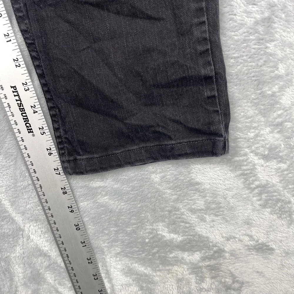 Levi's 511 Jeans Mens 38x32 (38x27) Black‎ Denim Red Tab Straight Leg Streetwear